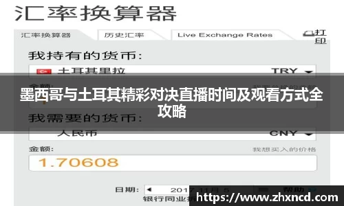墨西哥与土耳其精彩对决直播时间及观看方式全攻略